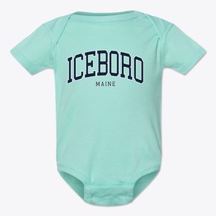 Iceboro Maine Traditional Baby Onesie