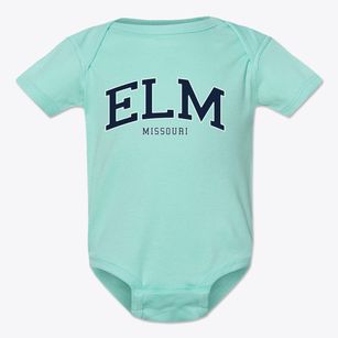 Elm Missouri Traditional Baby Onesie