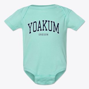 Yoakum Oregon Traditional Baby Onesie