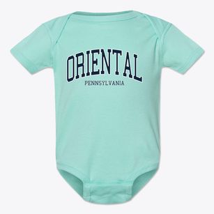 Oriental Pennsylvania Traditional Baby Onesie