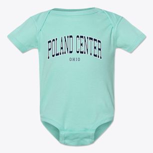 Poland Center Ohio Traditional Baby Onesie