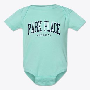 Park Place Arkansas Traditional Baby Onesie