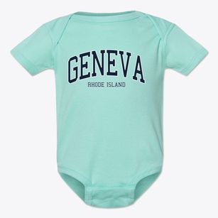 Geneva Rhode Island Traditional Baby Onesie