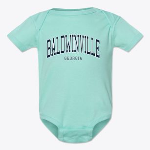 Baldwinville Georgia Traditional Baby Onesie