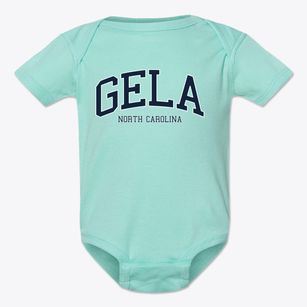 Gela North Carolina Traditional Baby Onesie