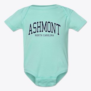 Ashmont North Carolina Traditional Baby Onesie