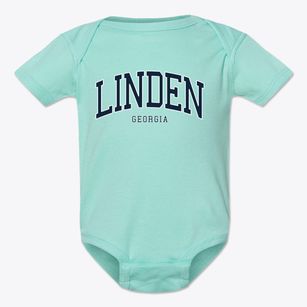 Linden Georgia Traditional Baby Onesie