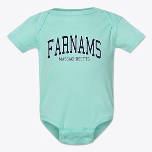 Farnams Massachusetts Traditional Baby Onesie