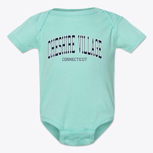 Cheshire Village Connecticut Traditional Baby Onesie
