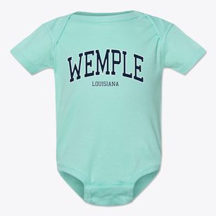 Wemple Louisiana Traditional Baby Onesie