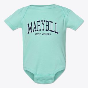 Marybill West Virginia Traditional Baby Onesie