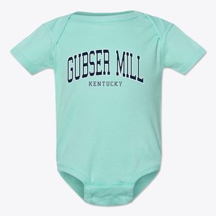 Gubser Mill Kentucky Traditional Baby Onesie