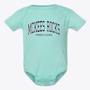 Mckees Rocks Pennsylvania Traditional Baby Onesie