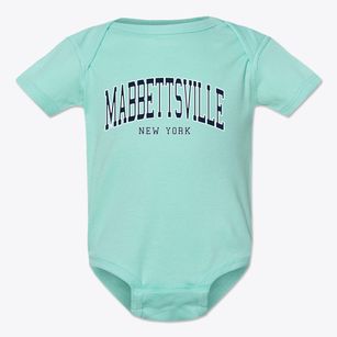 Mabbettsville New York Traditional Baby Onesie