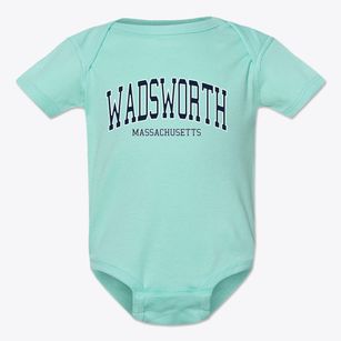 Wadsworth Massachusetts Traditional Baby Onesie