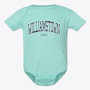 Williamstown Iowa Traditional Baby Onesie