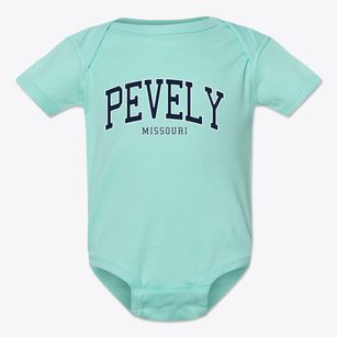 Pevely Missouri Traditional Baby Onesie