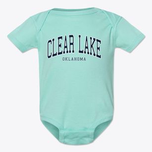 Clear Lake Oklahoma Traditional Baby Onesie