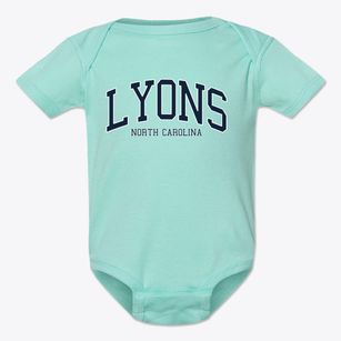 Lyons North Carolina Traditional Baby Onesie