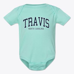 Travis North Carolina Traditional Baby Onesie