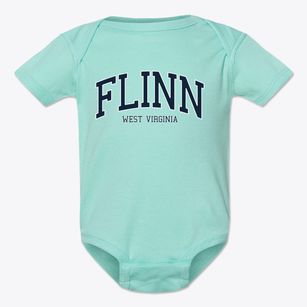 Flinn West Virginia Traditional Baby Onesie