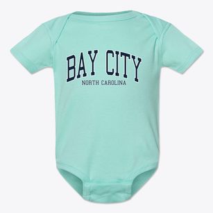Bay City North Carolina Traditional Baby Onesie
