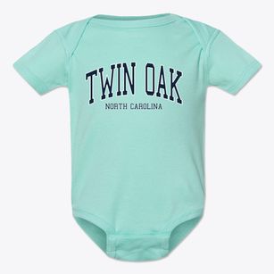Twin Oak North Carolina Traditional Baby Onesie