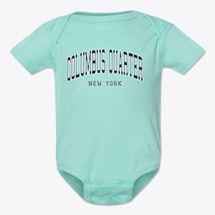 Columbus Quarter New York Traditional Baby Onesie