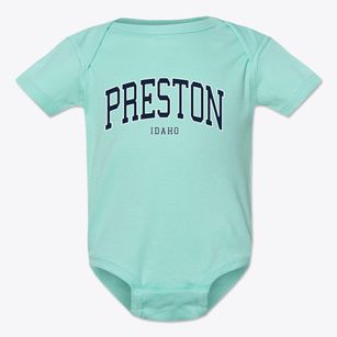 Preston Idaho Traditional Baby Onesie