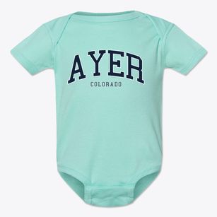 Ayer Colorado Traditional Baby Onesie