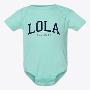 Lola Kentucky Traditional Baby Onesie