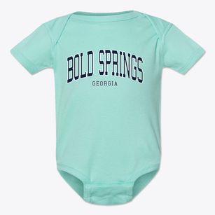 Bold Springs Georgia Traditional Baby Onesie