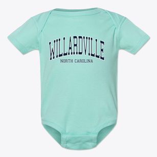 Willardville North Carolina Traditional Baby Onesie