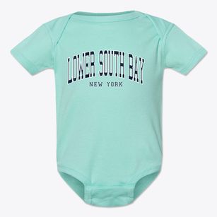 Lower South Bay New York Traditional Baby Onesie