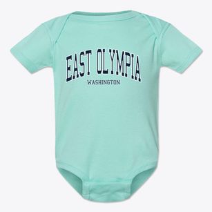 East Olympia Washington Traditional Baby Onesie