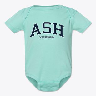 Ash Washington Traditional Baby Onesie