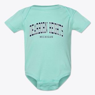 Dearborn Heights Michigan Traditional Baby Onesie