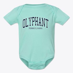 Olyphant Pennsylvania Traditional Baby Onesie