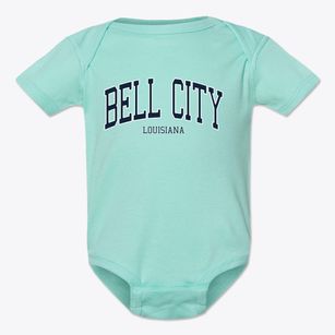 Bell City Louisiana Traditional Baby Onesie