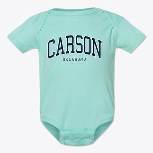 Carson Oklahoma Traditional Baby Onesie