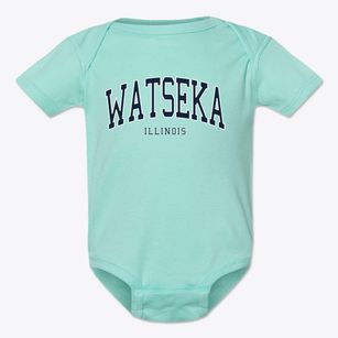 Watseka Illinois Traditional Baby Onesie