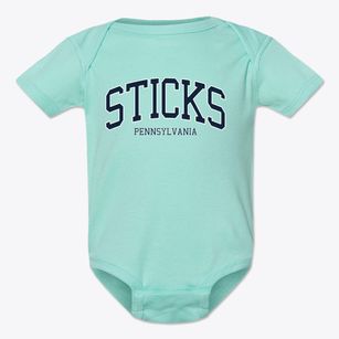 Sticks Pennsylvania Traditional Baby Onesie