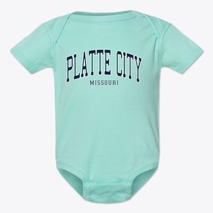 Platte City Missouri Traditional Baby Onesie
