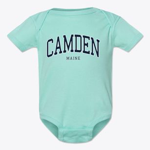 Camden Maine Traditional Baby Onesie
