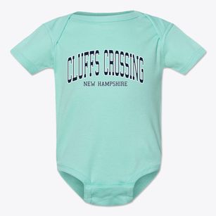 Cluffs Crossing New Hampshire Traditional Baby Onesie