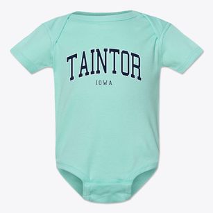 Taintor Iowa Traditional Baby Onesie