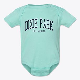 Dixie Park Oklahoma Traditional Baby Onesie