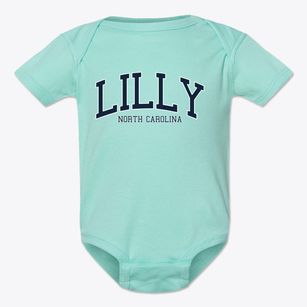 Lilly North Carolina Traditional Baby Onesie
