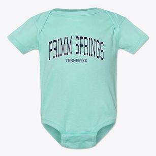 Primm Springs Tennessee Traditional Baby Onesie