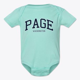 Page Washington Traditional Baby Onesie